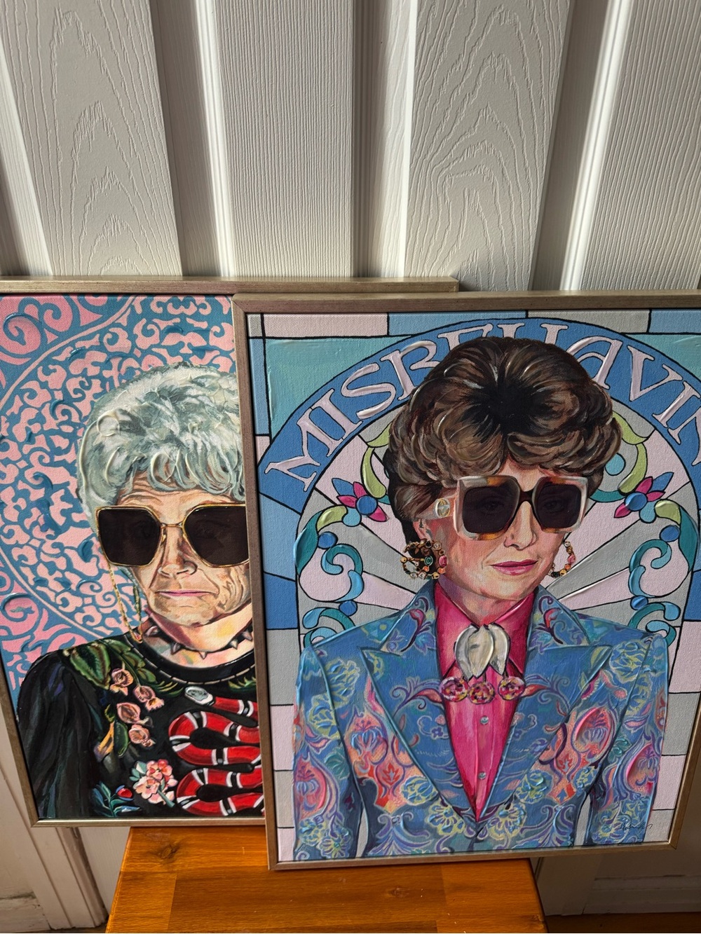 Heather Perry Golden Girls Wall Art LIMITED EDITION, SET OF 2
